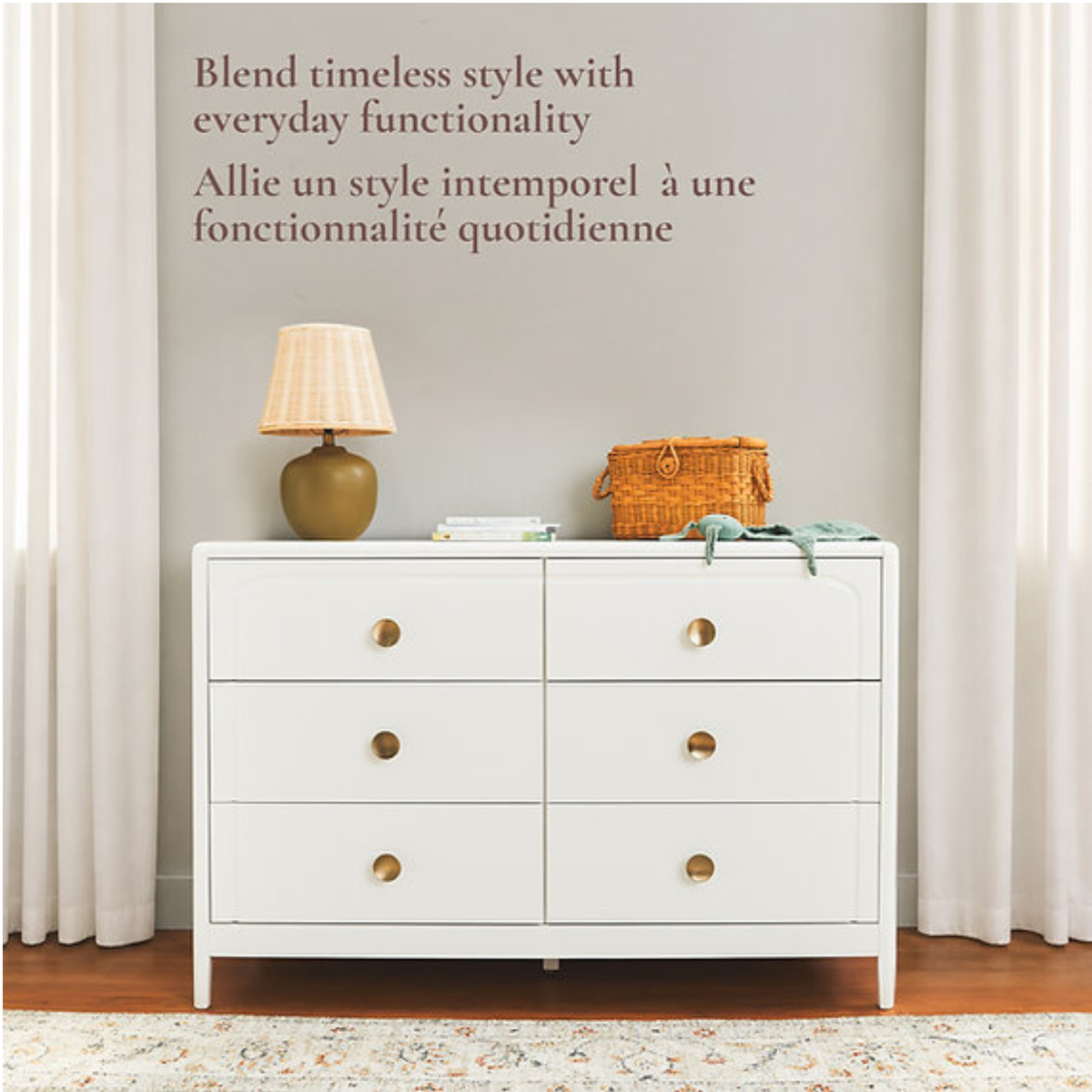 LITTLE SEEDS Briar 6-Drawer Dresser