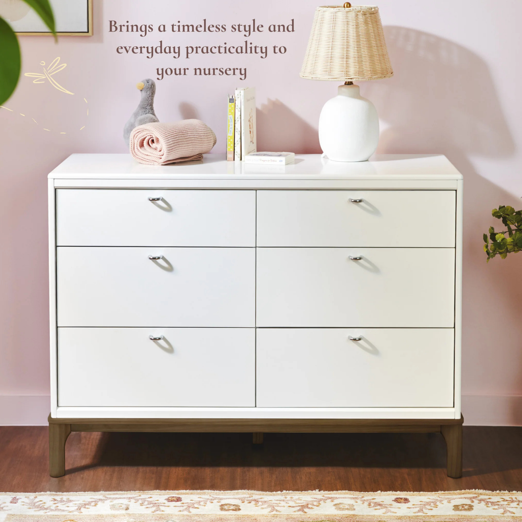 LITTLE SEEDS Laurel 6-Drawer Dresser