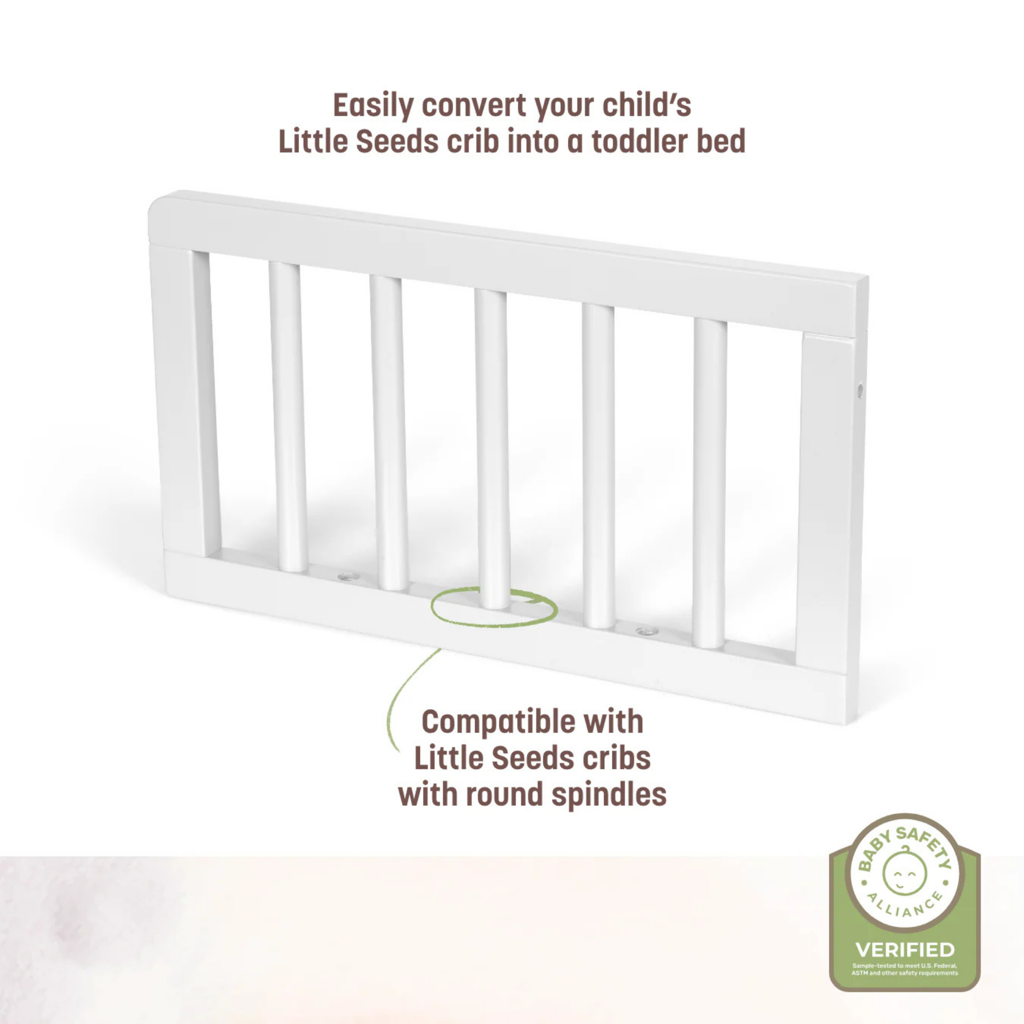 LITTLE SEEDS Pala Toddler Bed Conversion Kit