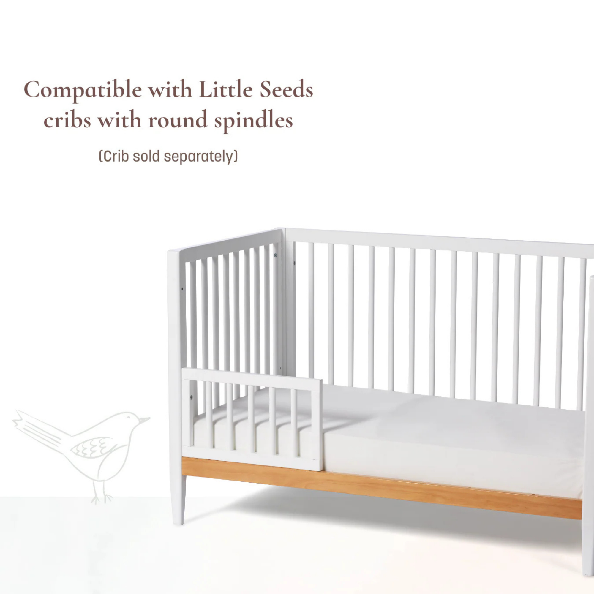 LITTLE SEEDS Laurel Toddler Bed Conversion Kit