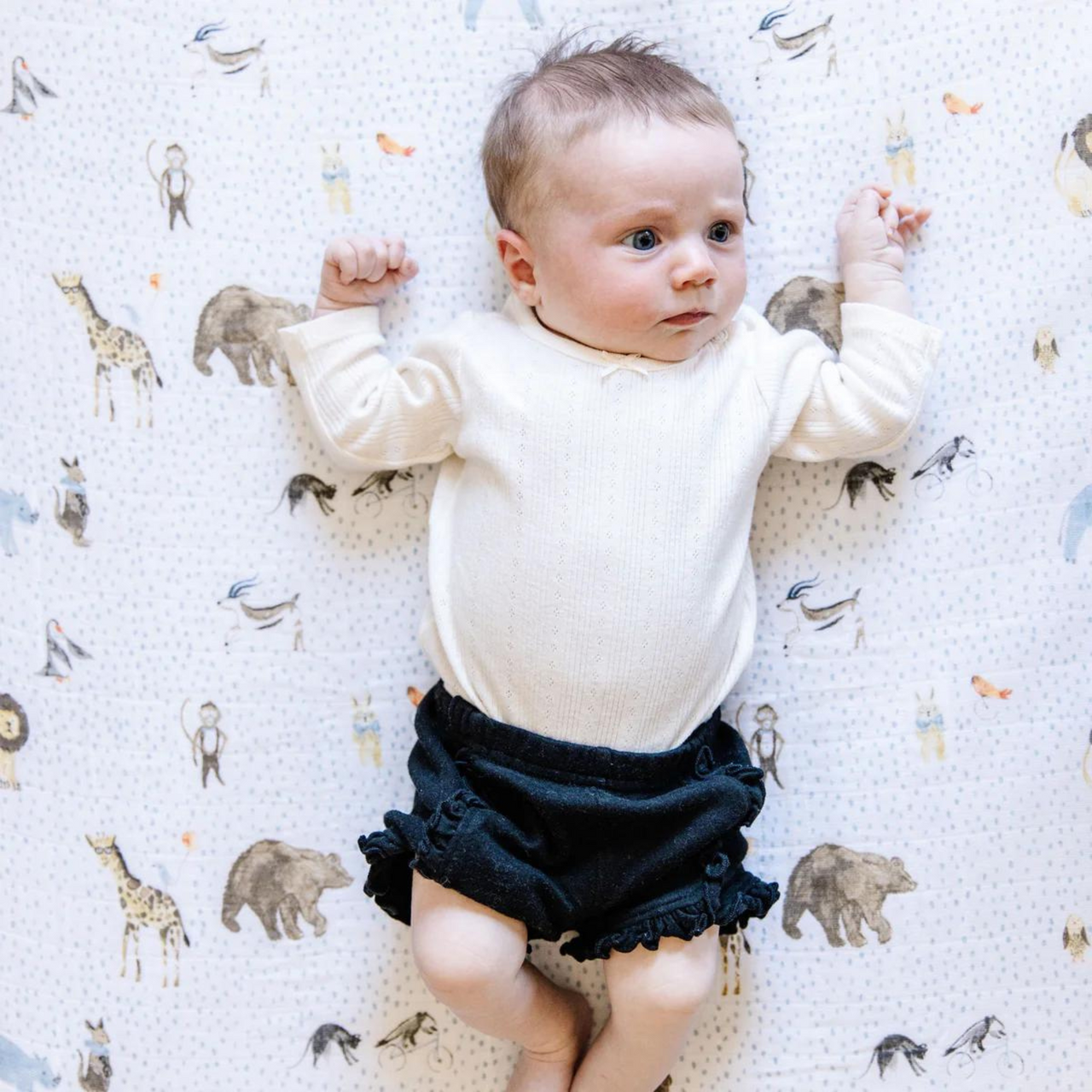 Little unicorn crib skirt sale