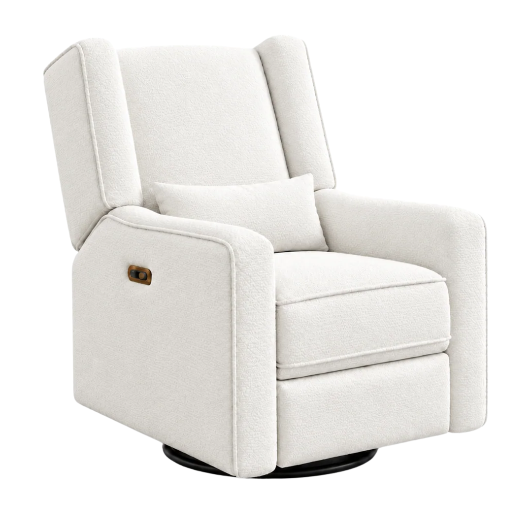 LI'L ANGELS Contour Pedic Swivel Power Glider Recliner