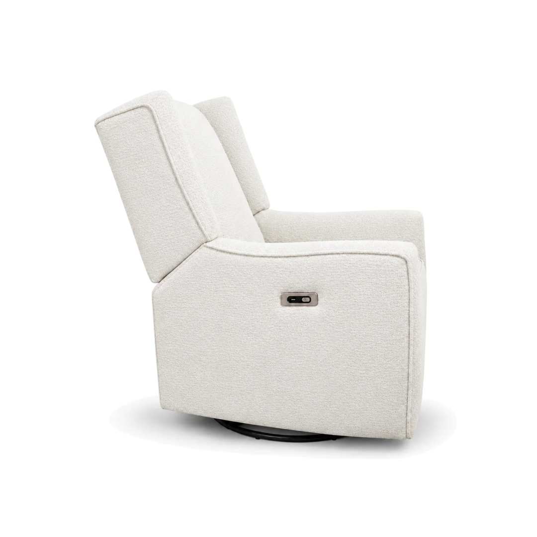 LI'L ANGELS Contour Pedic Swivel Power Glider Recliner