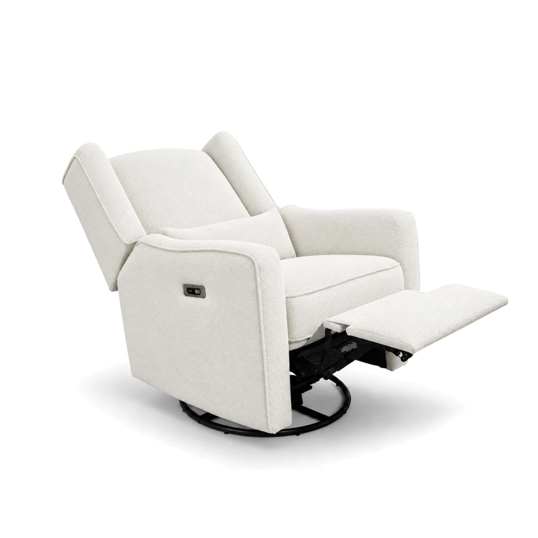 LI'L ANGELS Contour Pedic Swivel Power Glider Recliner