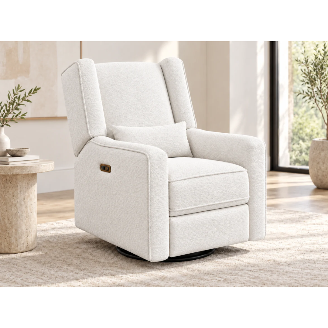 LI'L ANGELS Contour Pedic Swivel Power Glider Recliner