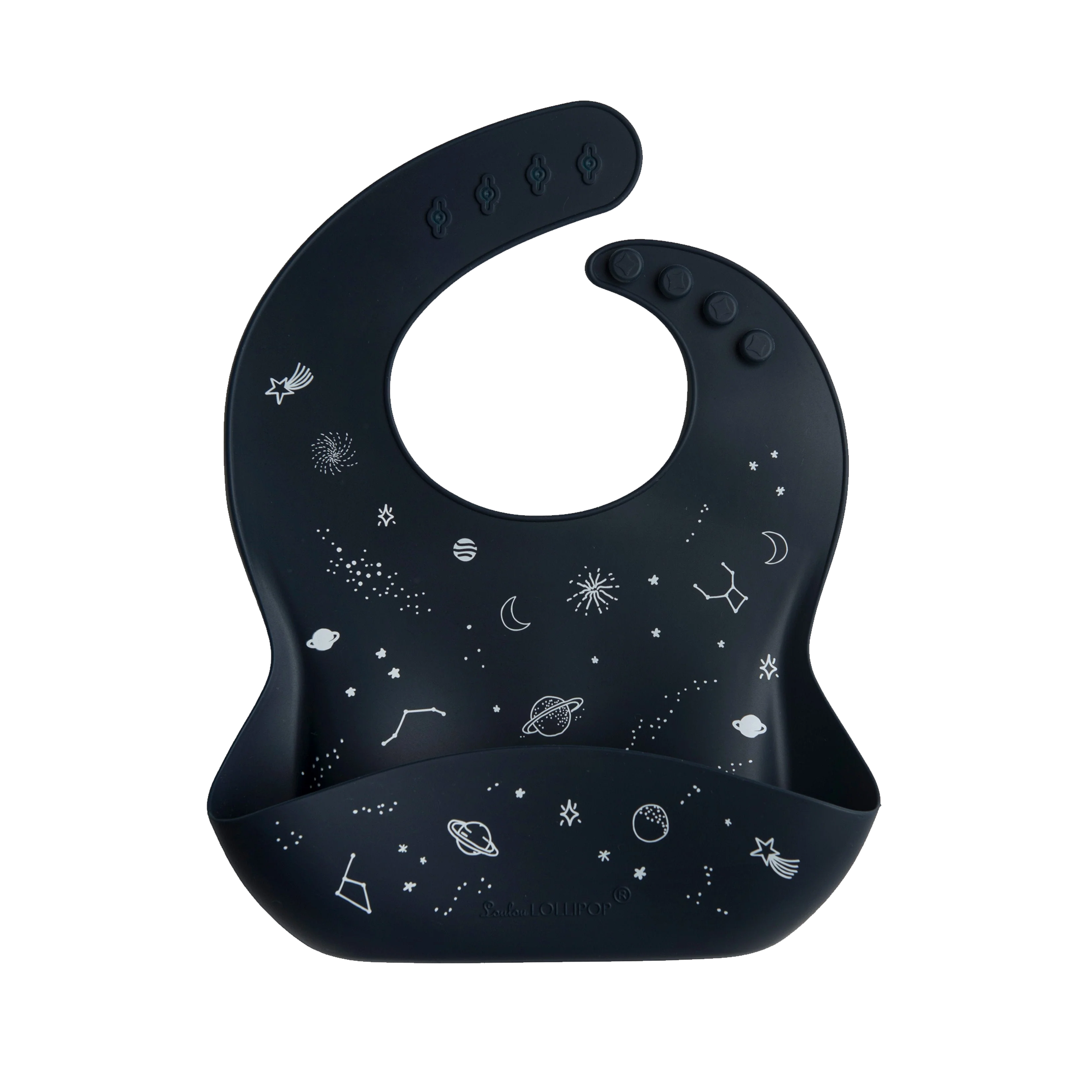 LOULOU LOLLIPOP Silicone Bib (Printed)