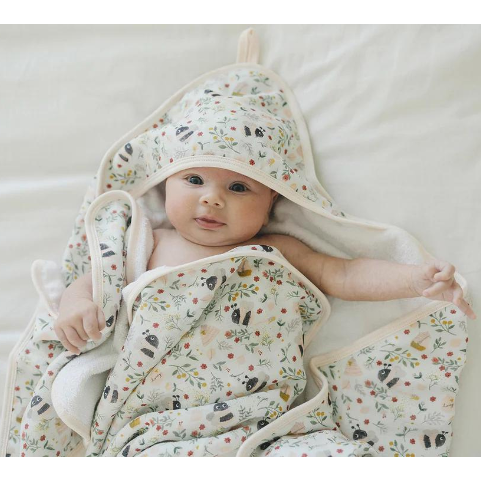 LOULOU LOLLIPOP Hooded Towel Set