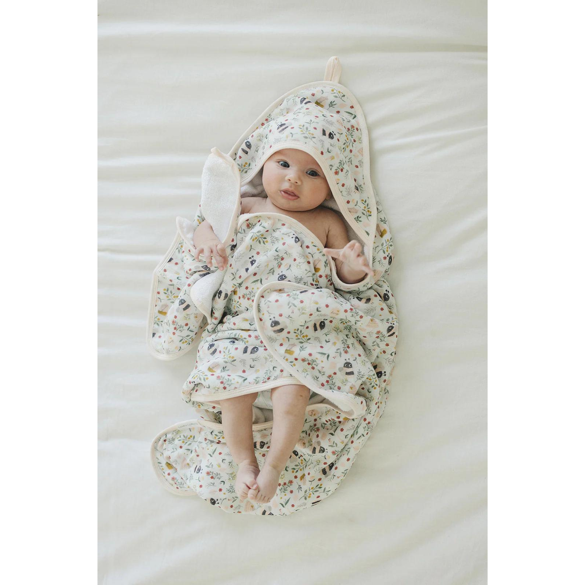 LOULOU LOLLIPOP Hooded Towel Set