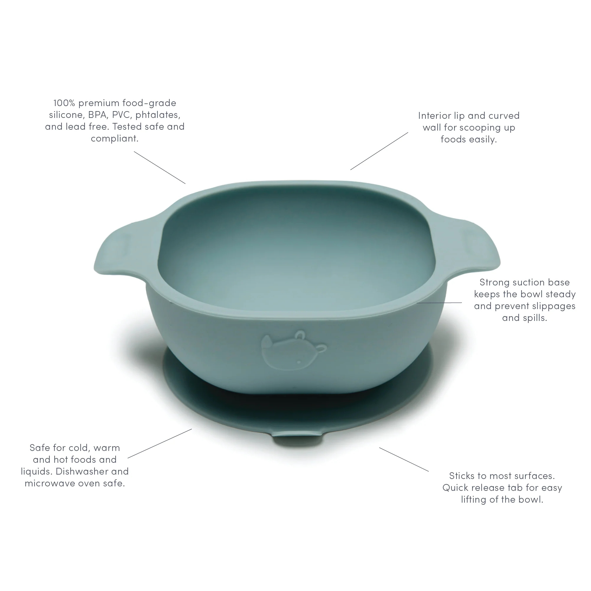 LOULOU LOLLIPOP Silicone Snack Bowl