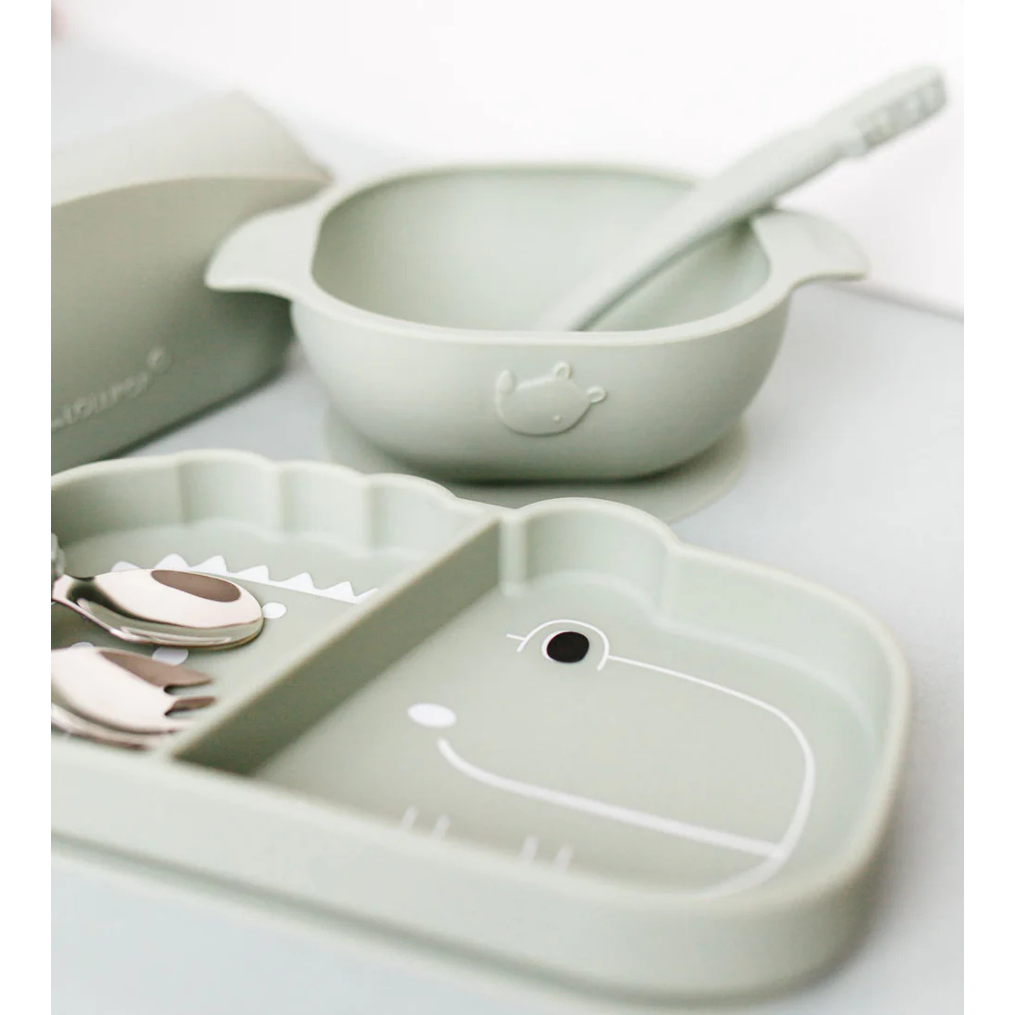 Assiette à goûter en silicone LOULOU LOLLIPOP