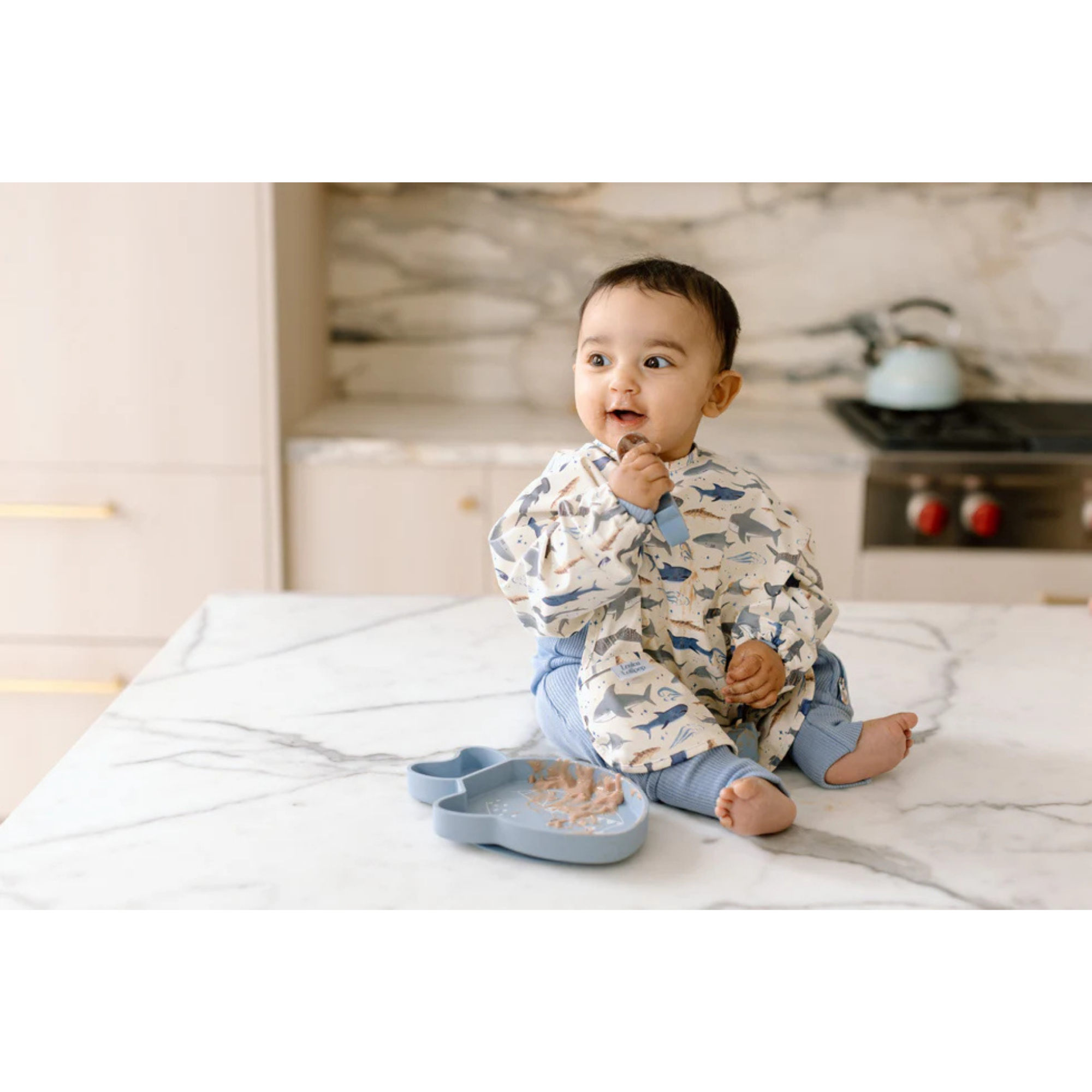 Assiette à goûter en silicone LOULOU LOLLIPOP