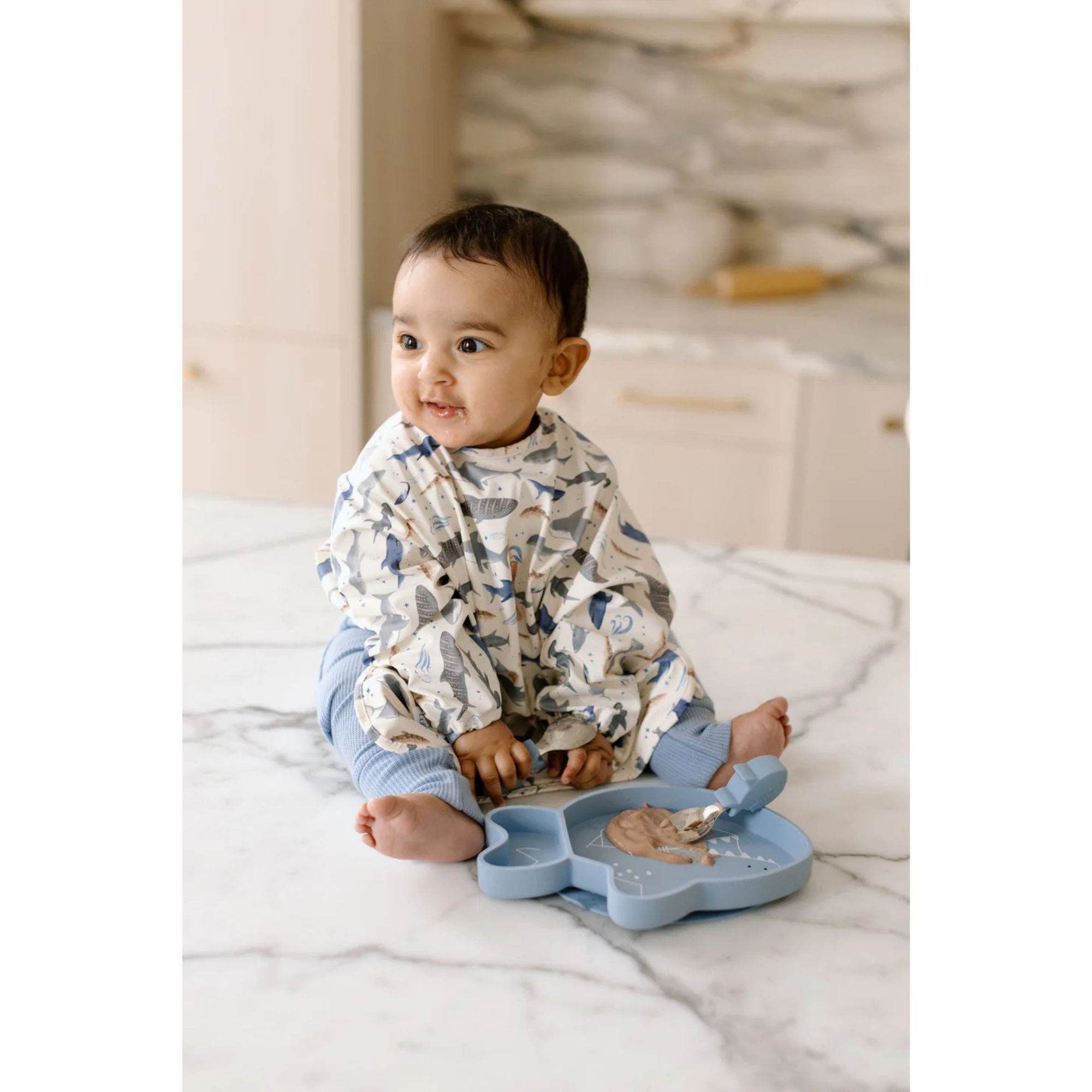 Assiette à goûter en silicone LOULOU LOLLIPOP