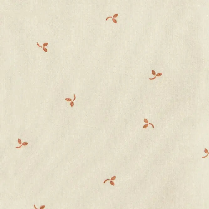 LOVE TO DREAM Couverture d'emmaillotage en polaire de coton 1,5 Tog - Avoine Twigs