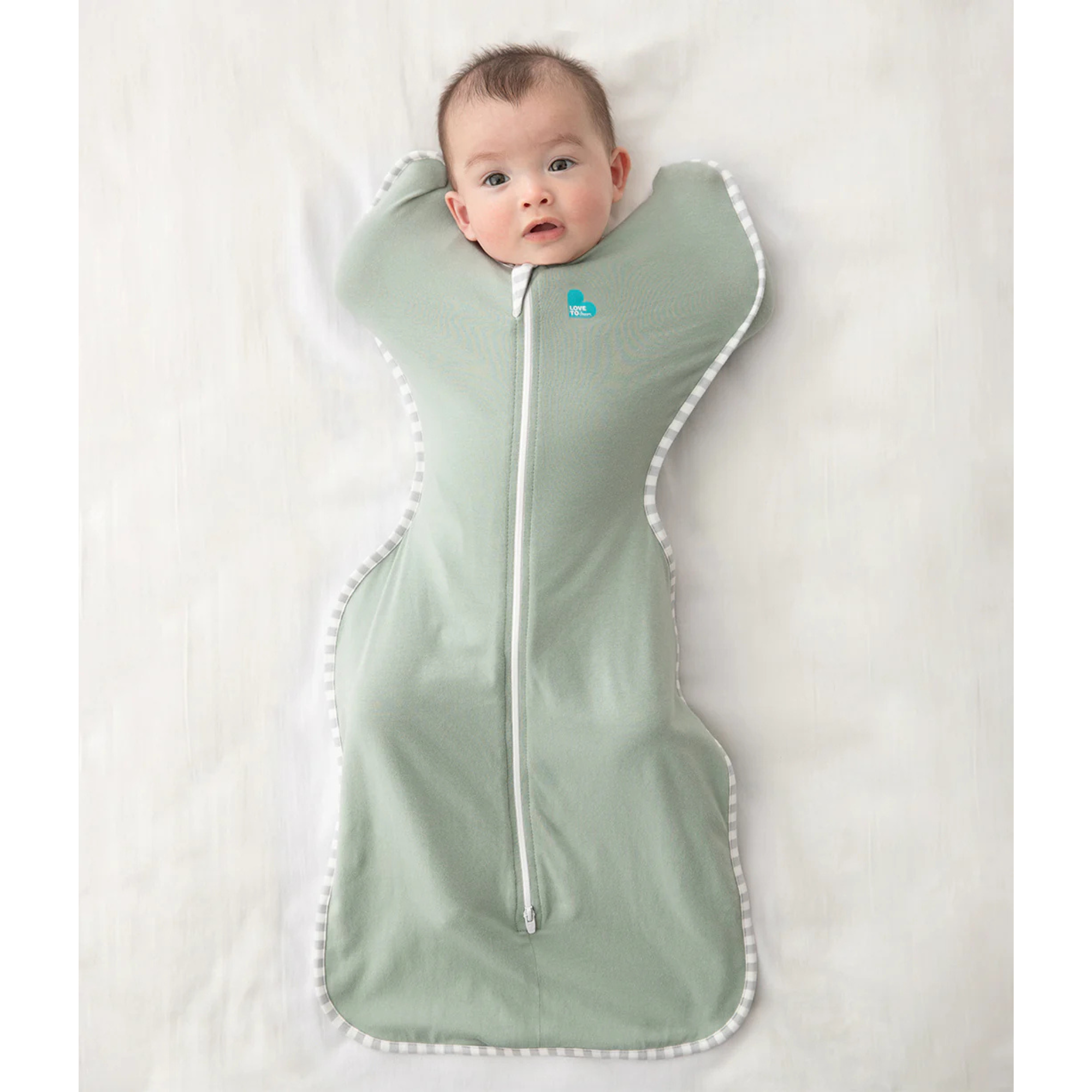 LOVE TO DREAM Swaddle Up Lite 0.2Tog - Olive