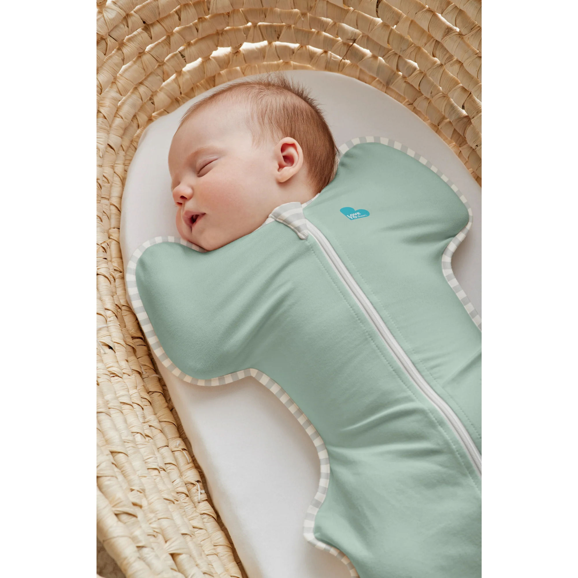 LOVE TO DREAM Swaddle Up Lite 0.2Tog - Olive