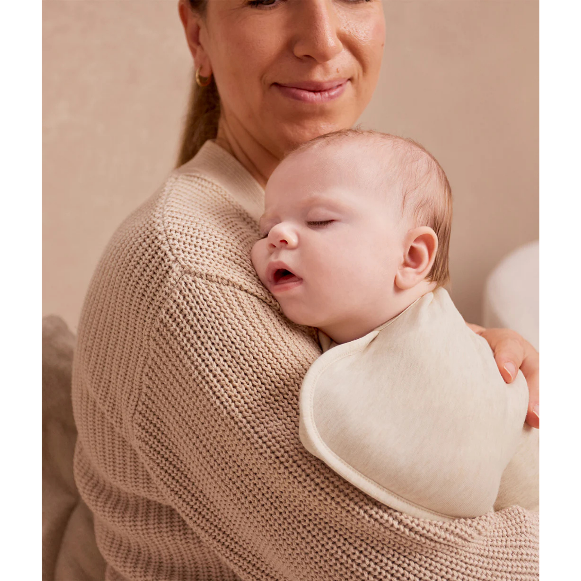 LOVE TO DREAM Swaddle Up Quilted Cotton 2.5Tog - Oatmeal Bees