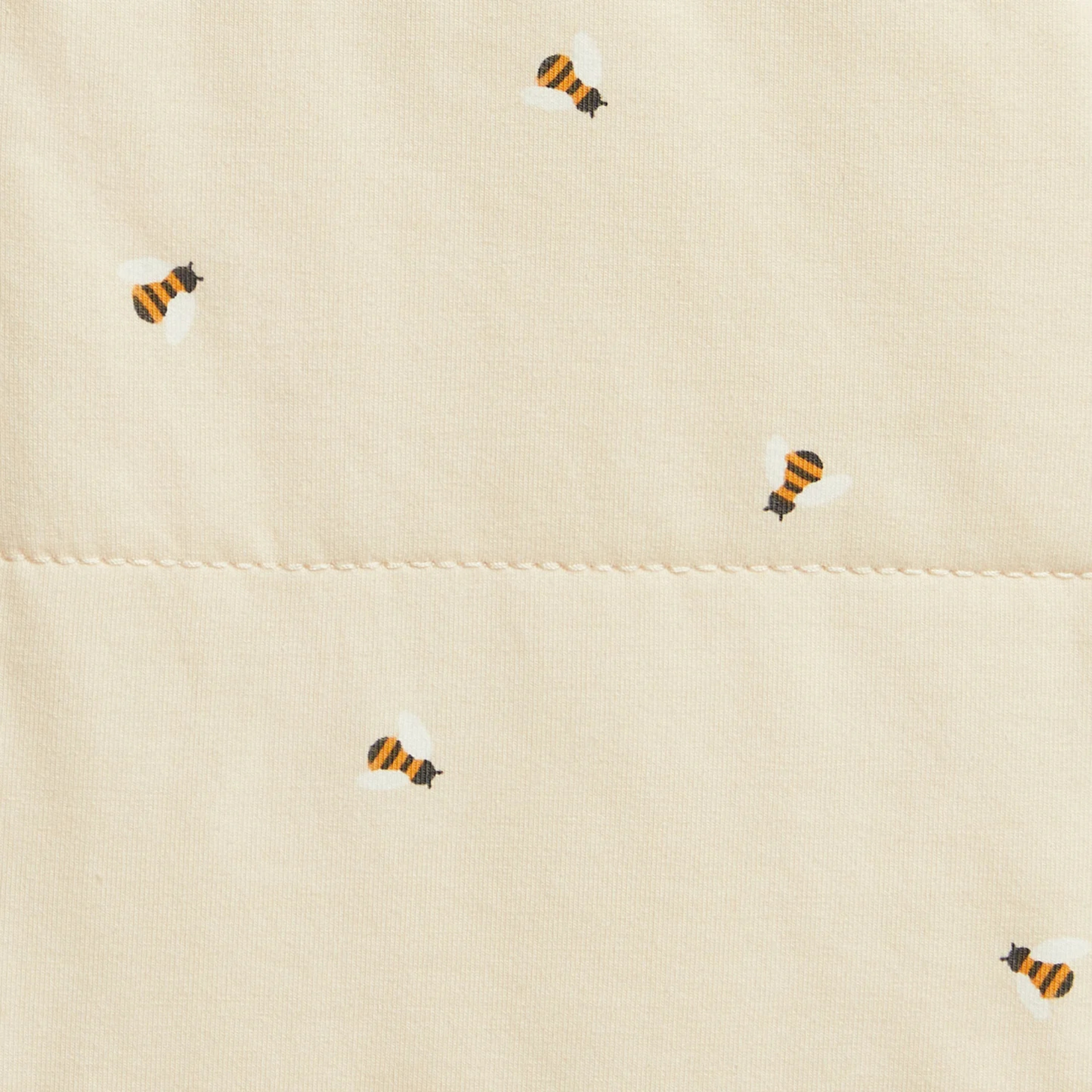 LOVE TO DREAM Swaddle Up Quilted Cotton 2.5Tog - Oatmeal Bees