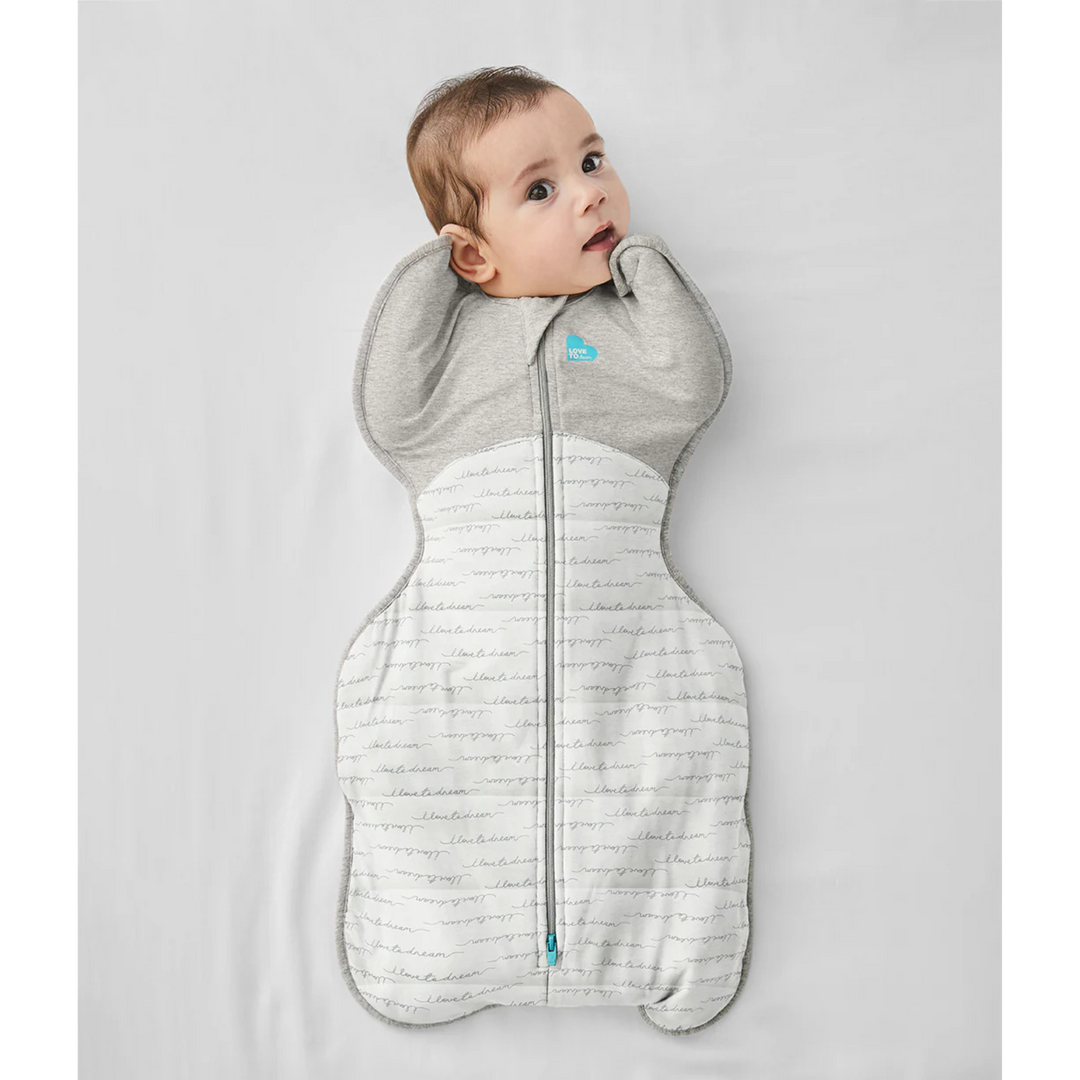 LOVE TO DREAM Swaddle Up Quilted Cotton 2.5Tog - White Dreamer