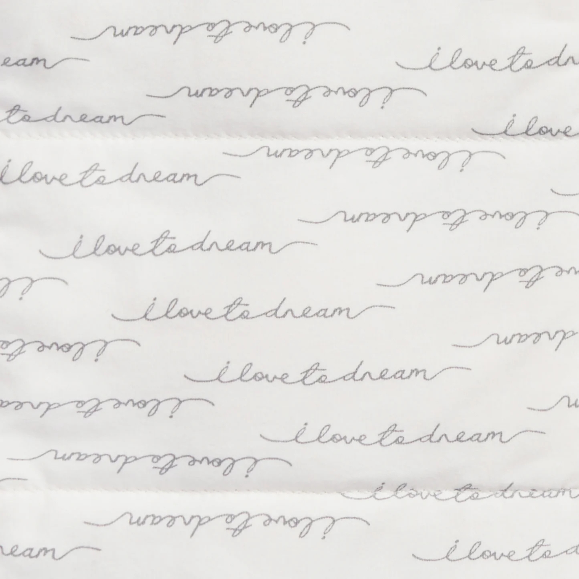 Lange matelassé en coton LOVE TO DREAM 2,5 Tog - White Dreamer