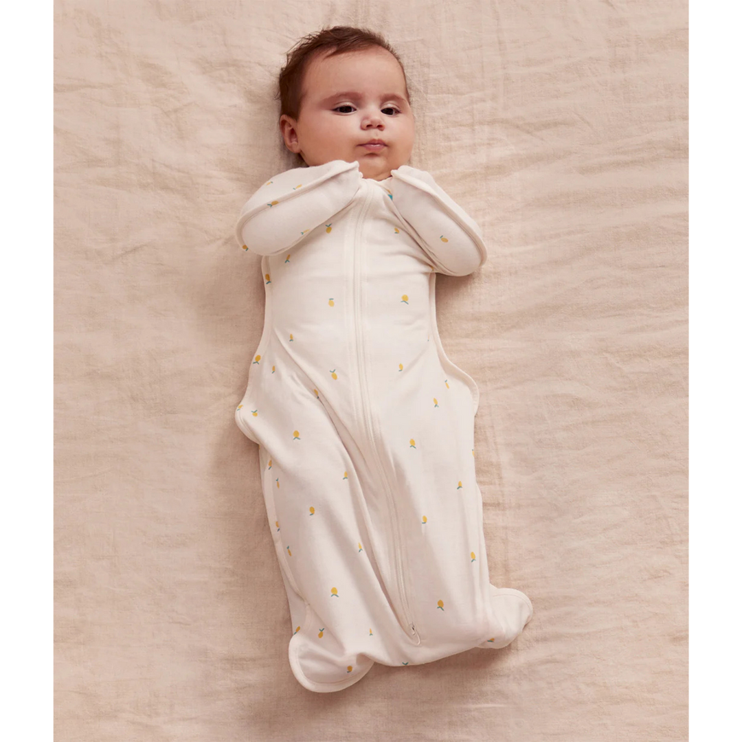 LOVE TO DREAM Swaddle Up Silky-Lux Bamboo 1T - Lemons