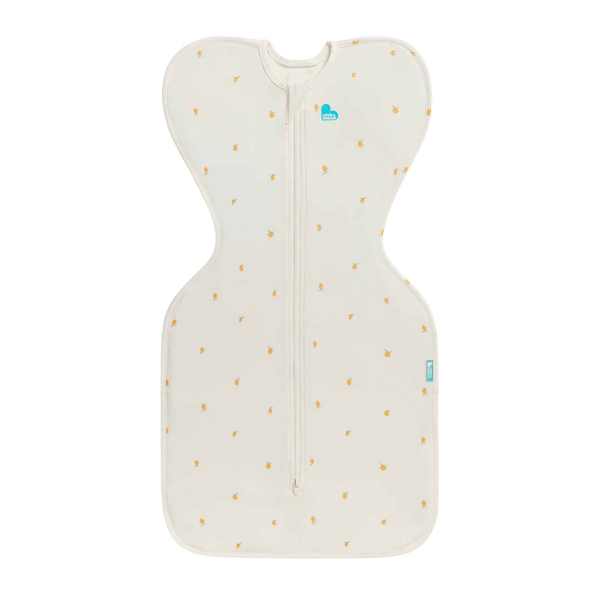 LOVE TO DREAM Swaddle Up Silky-Lux Bamboo 1T - Lemons