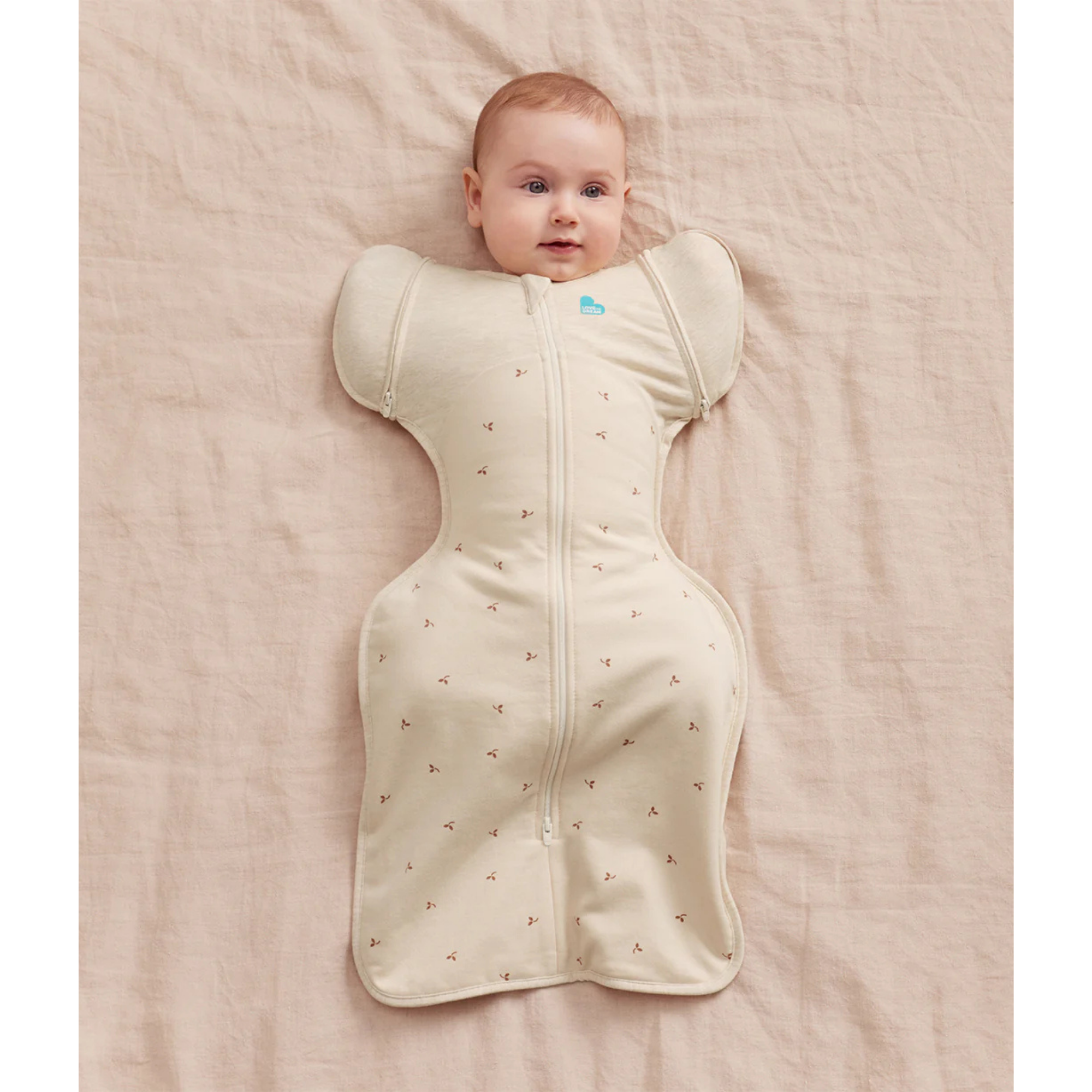 LOVE TO DREAM Swaddle Up Transition Bag 1.5Tog - Oatmeal Twig