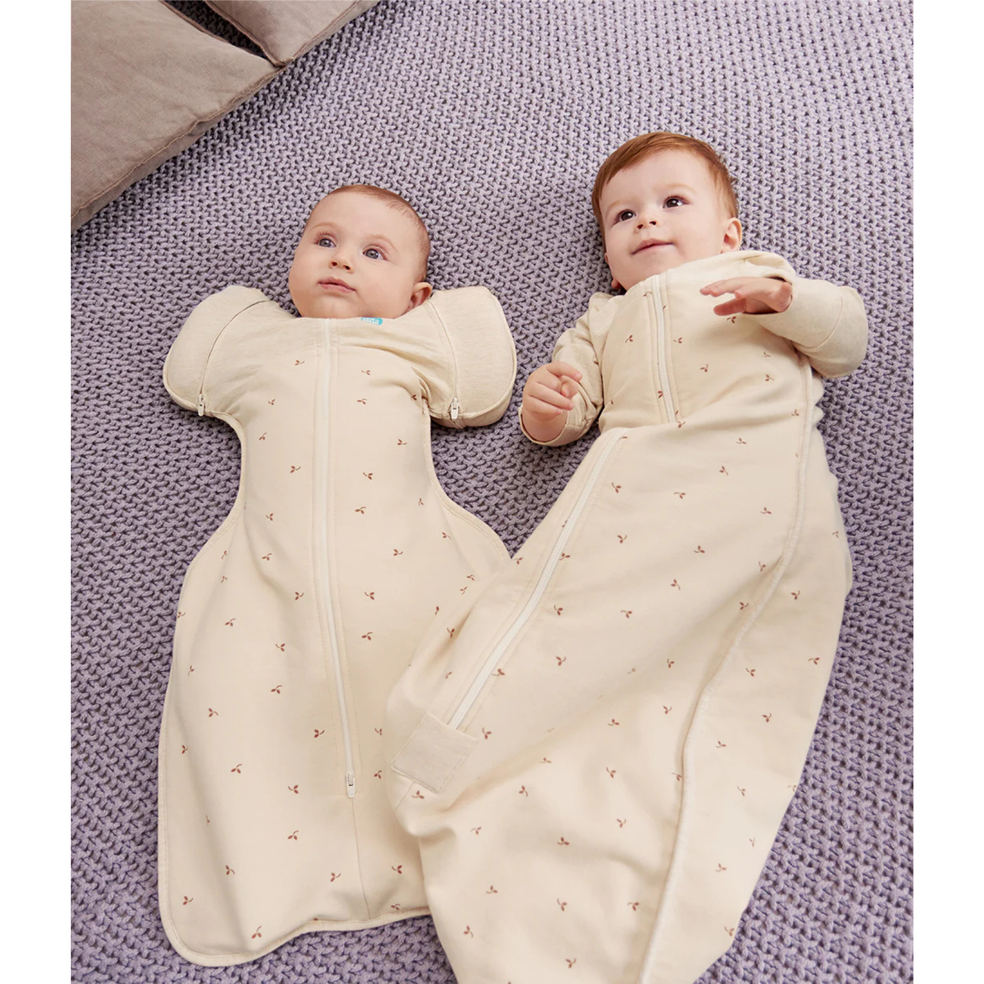 LOVE TO DREAM Swaddle Up Transition Bag 1.5Tog - Oatmeal Twig