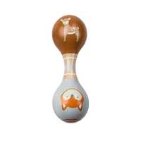 Thumbnail for MARY MEYER Leika Wooden Rattle - Fox & Fawn