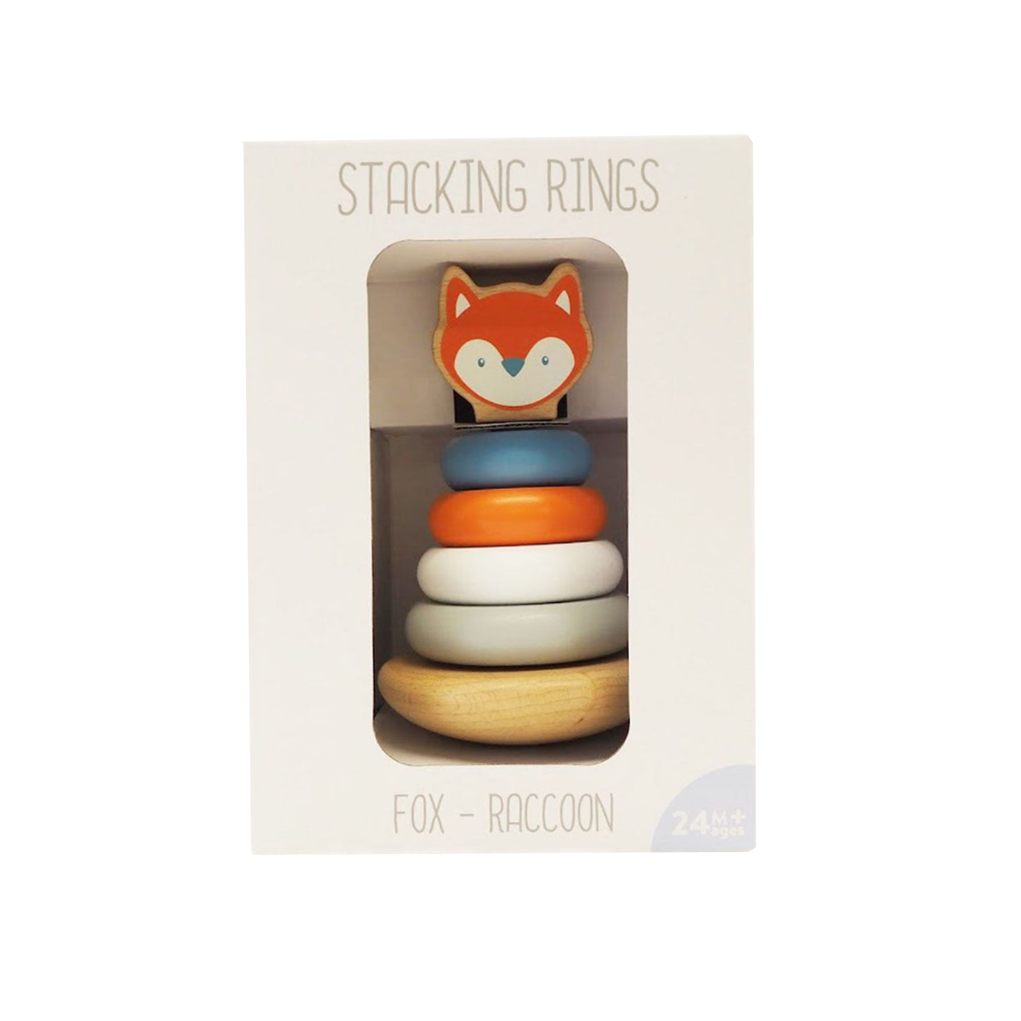 MARY MEYER Leika Wooden Stacking Rings