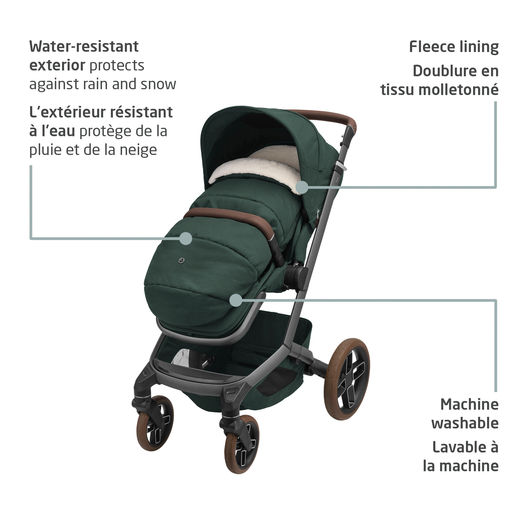 MAXI COSI 2-in-1 Footmuff