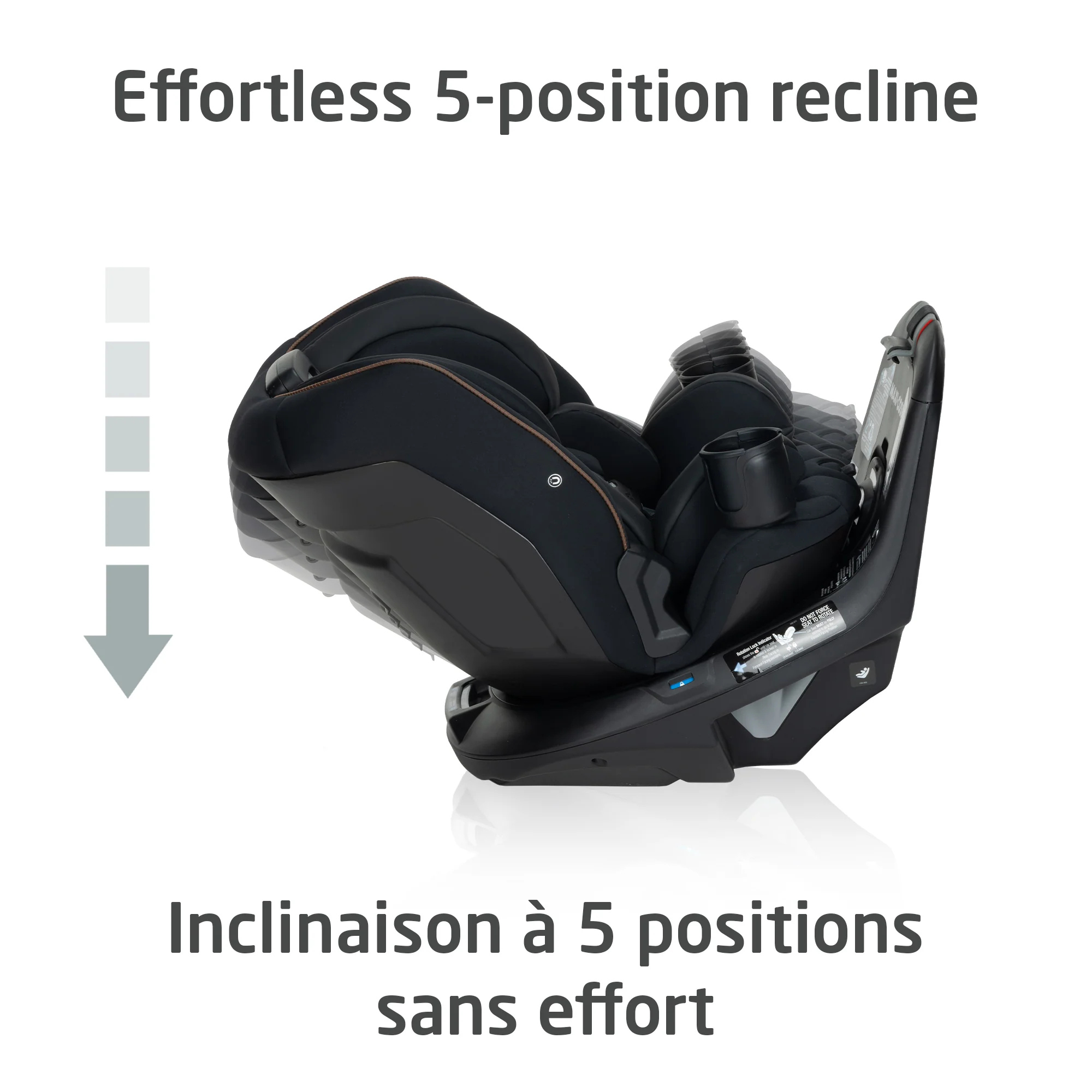 Siège auto convertible tout-en-un rotatif à 360° MAXI COSI Andi