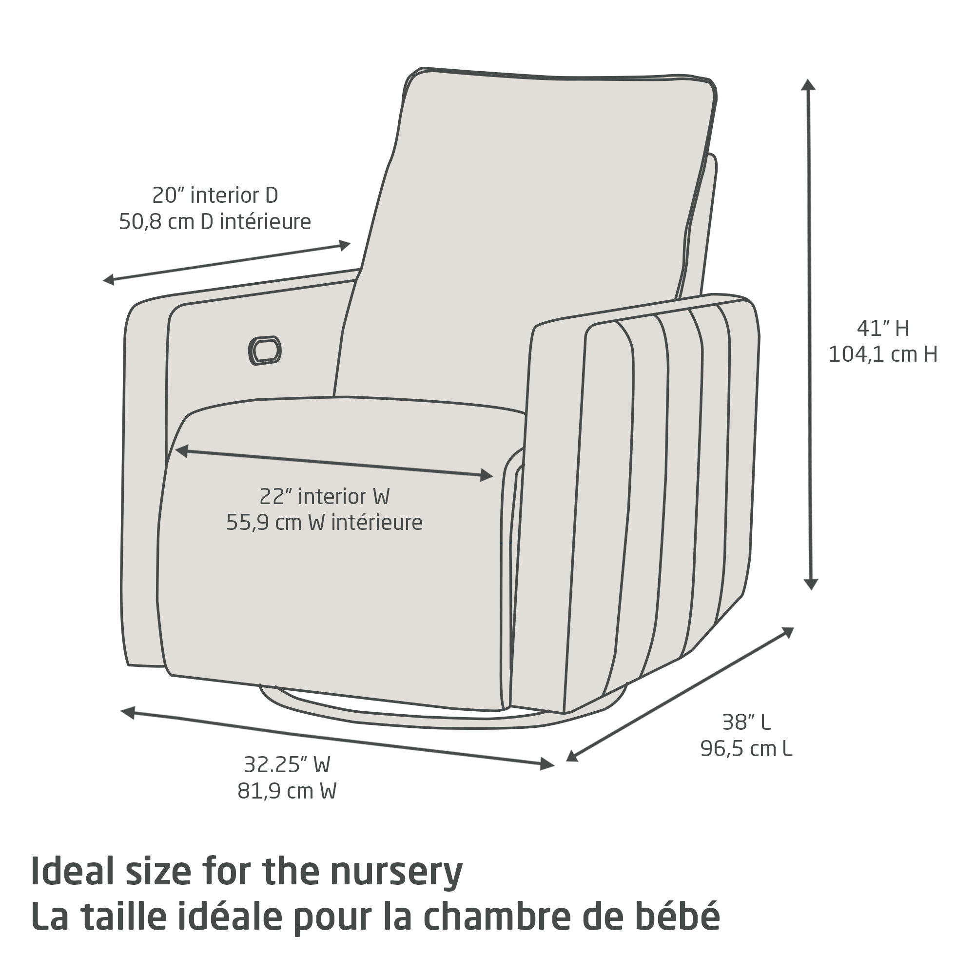 MAXI COSI Dorian Channel Power Recliner