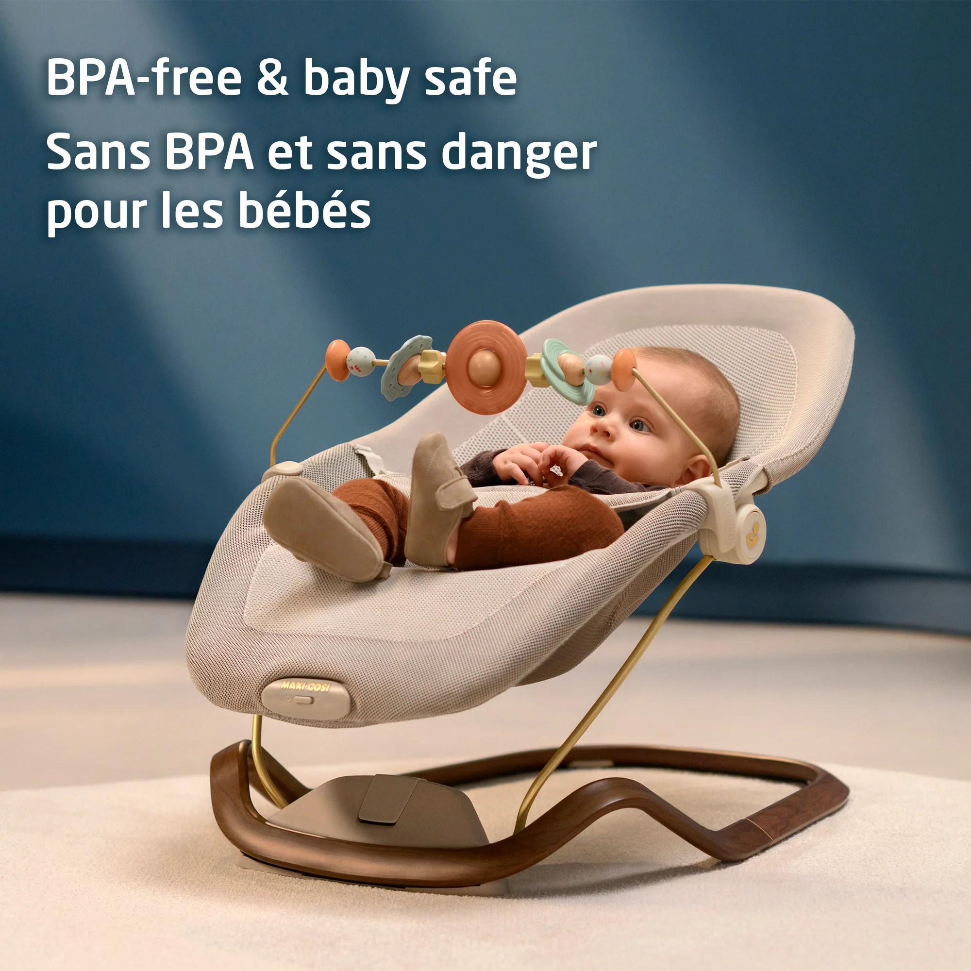 MAXI COSI Dove Pro Bouncer Toy Bar