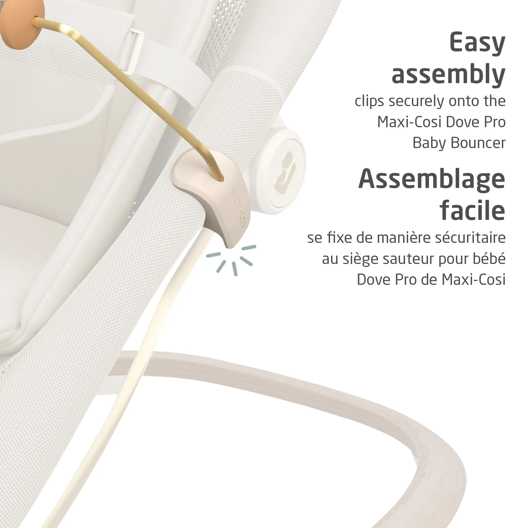 MAXI COSI Dove Pro Bouncer Toy Bar