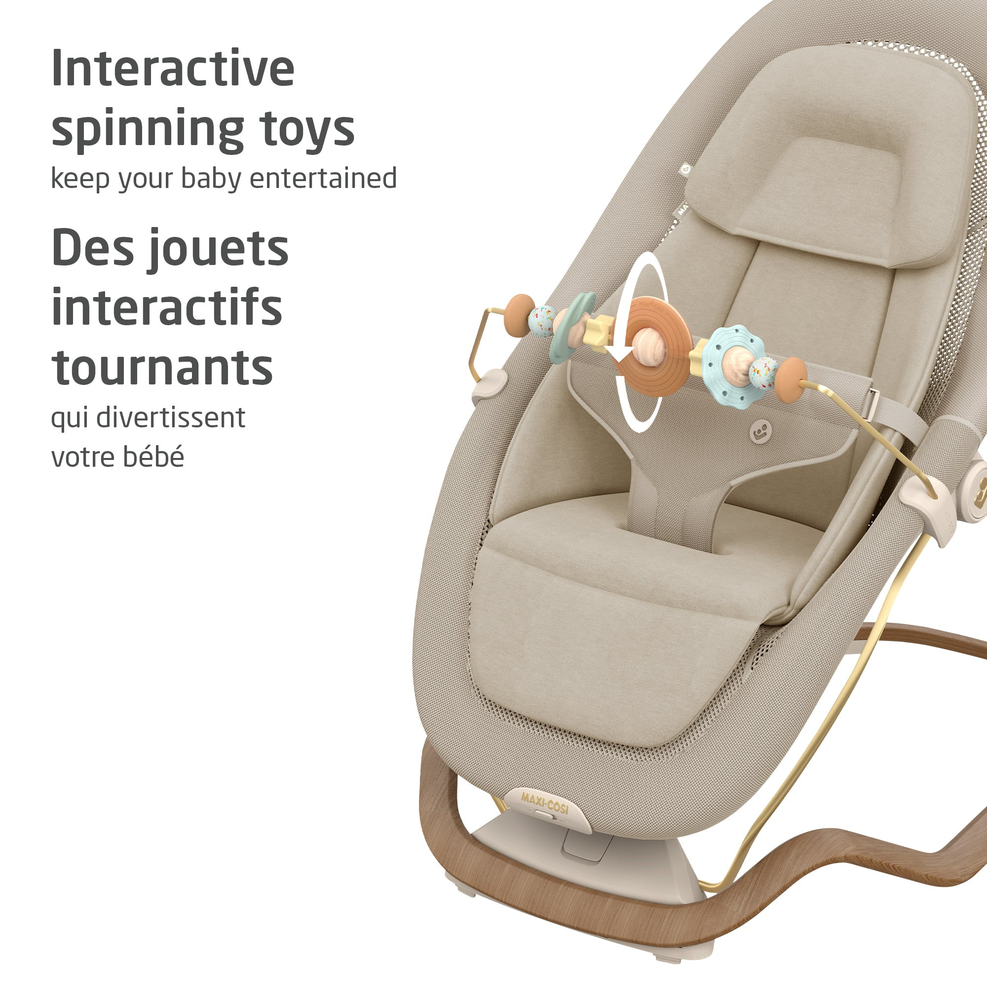 MAXI COSI Dove Pro Bouncer Toy Bar