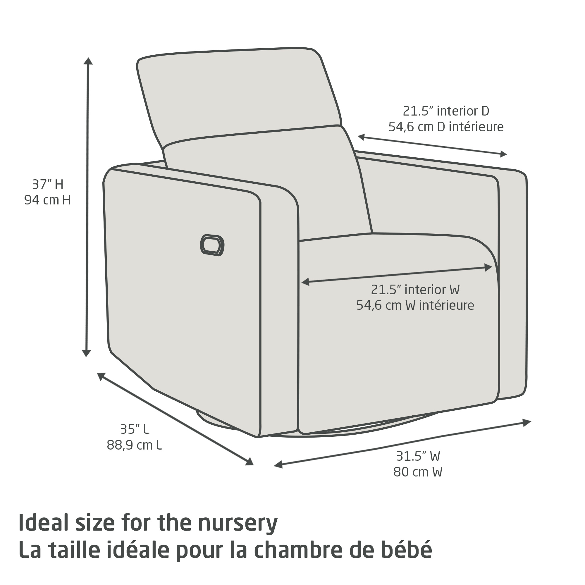 MAXI COSI Isla Cloud Power Recliner