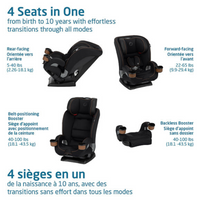 Thumbnail for MAXI COSI Kani All-In-One Car Seat - Designer Black