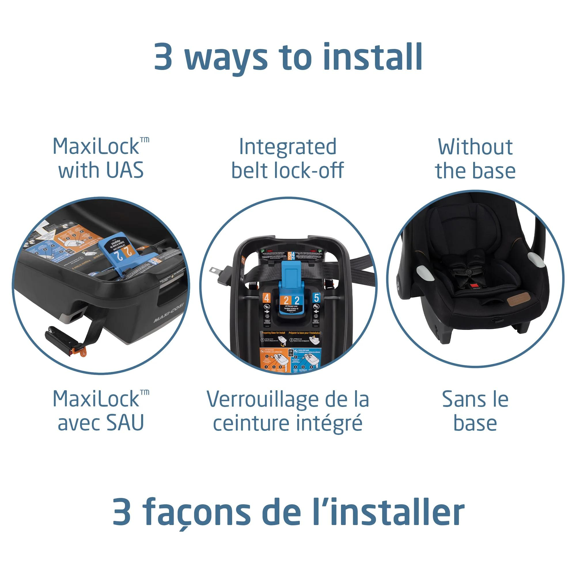 how to install maxi cosi mico car seat base MAXI COSI | Mico Luxe+ Infant Car Seat