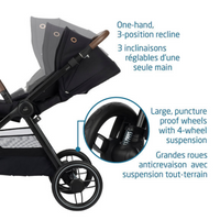 Thumbnail for MAXI COSI Oxford Stroller - Essential Black