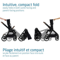 Thumbnail for MAXI COSI Oxford Stroller - Essential Black