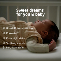 Thumbnail for MAXI COSI See Pro 360° Baby Monitor & Parent Unit With CryAssist Technology