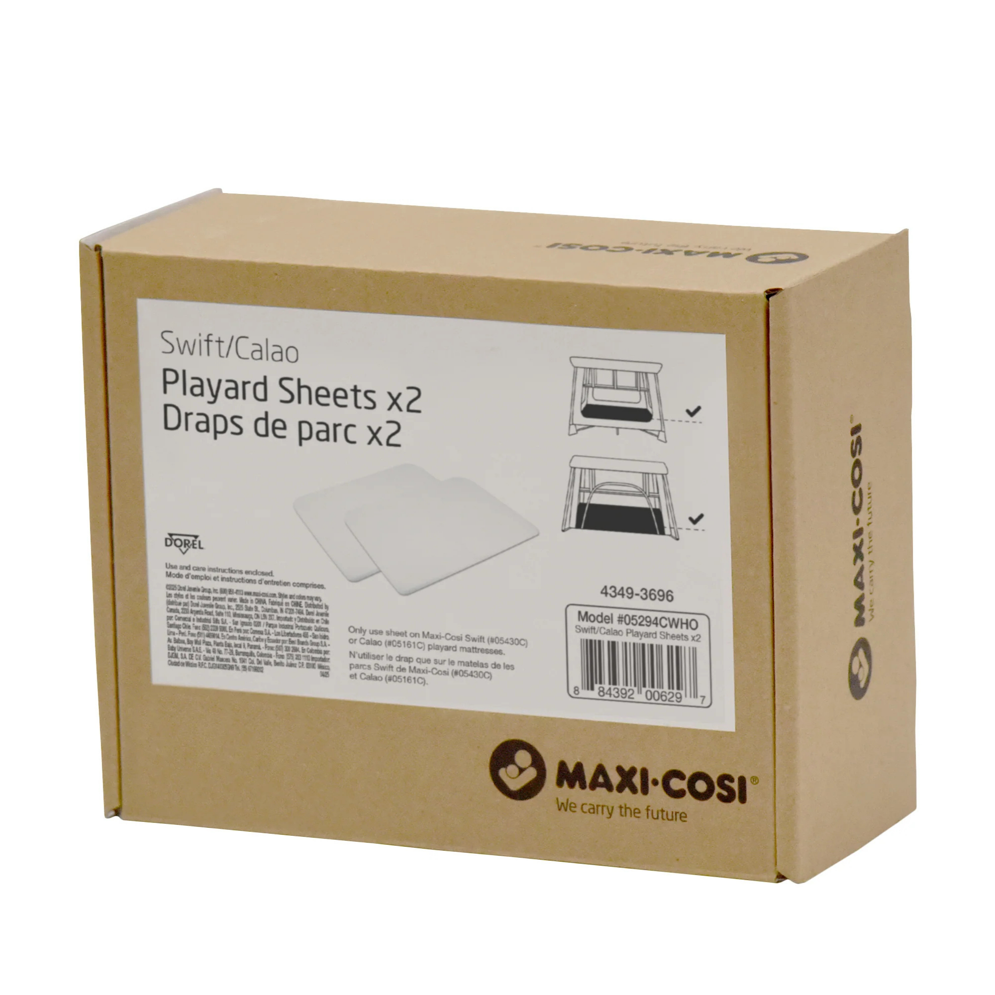 MAXI COSI Swift/Calao Playard Mode Sheets (2-Pack)