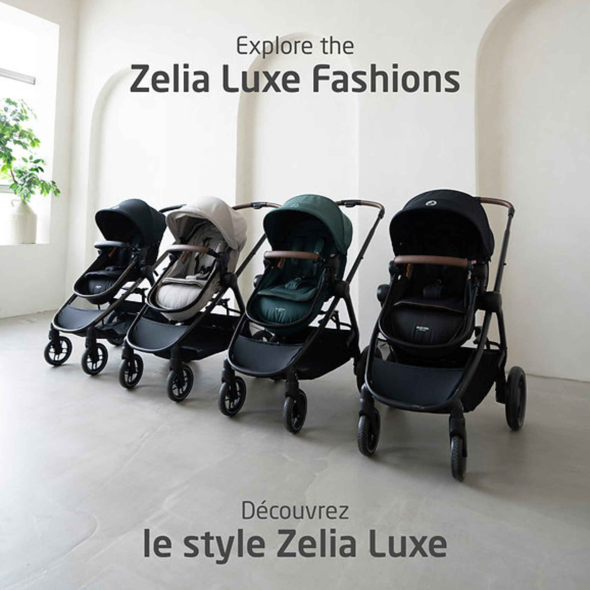MAXI COSI Zelia Luxe Système de voyage modulaire 5-en-1