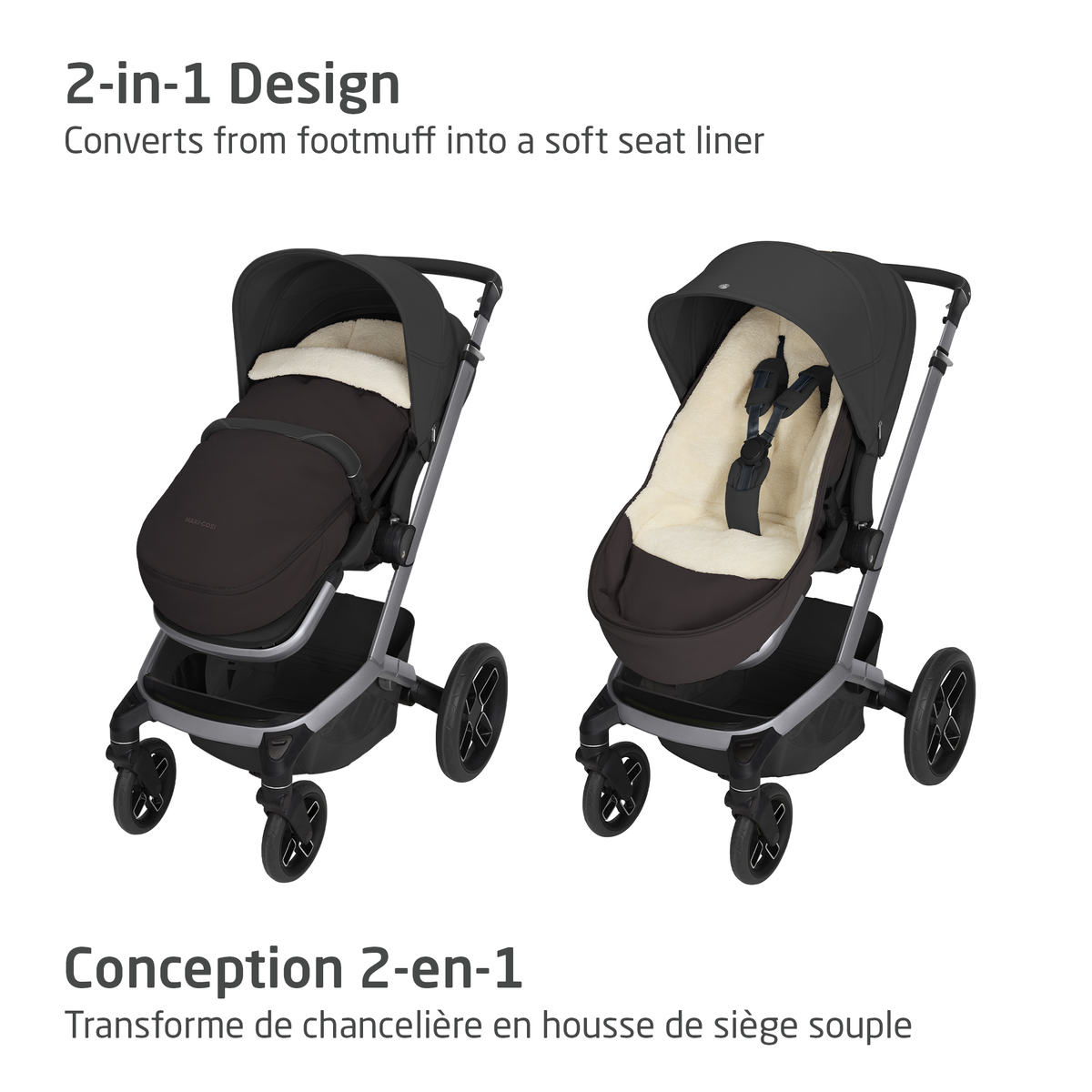 MAXI COSI 2-in-1 Footmuff