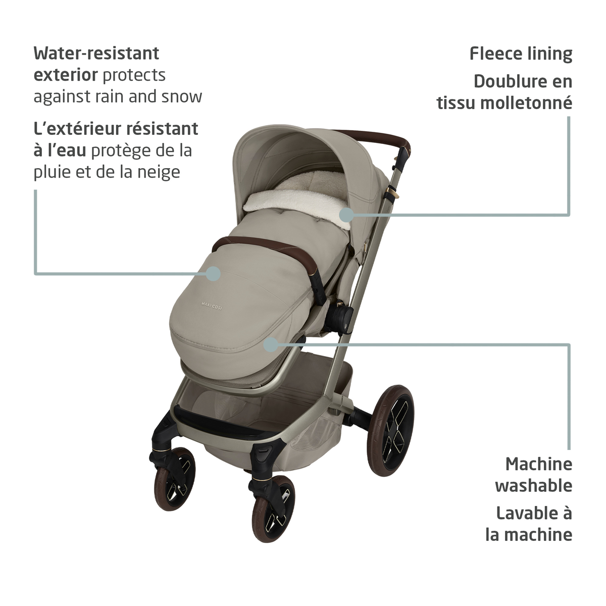 MAXI COSI 2-in-1 Footmuff