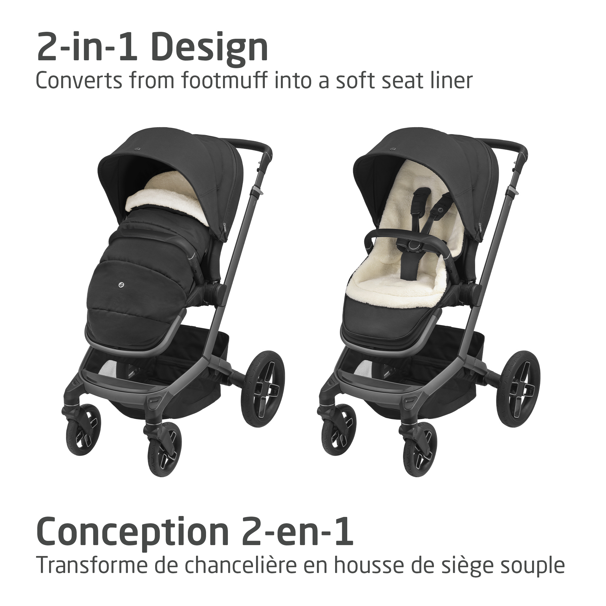 Chancelière 2 en 1 MAXI COSI