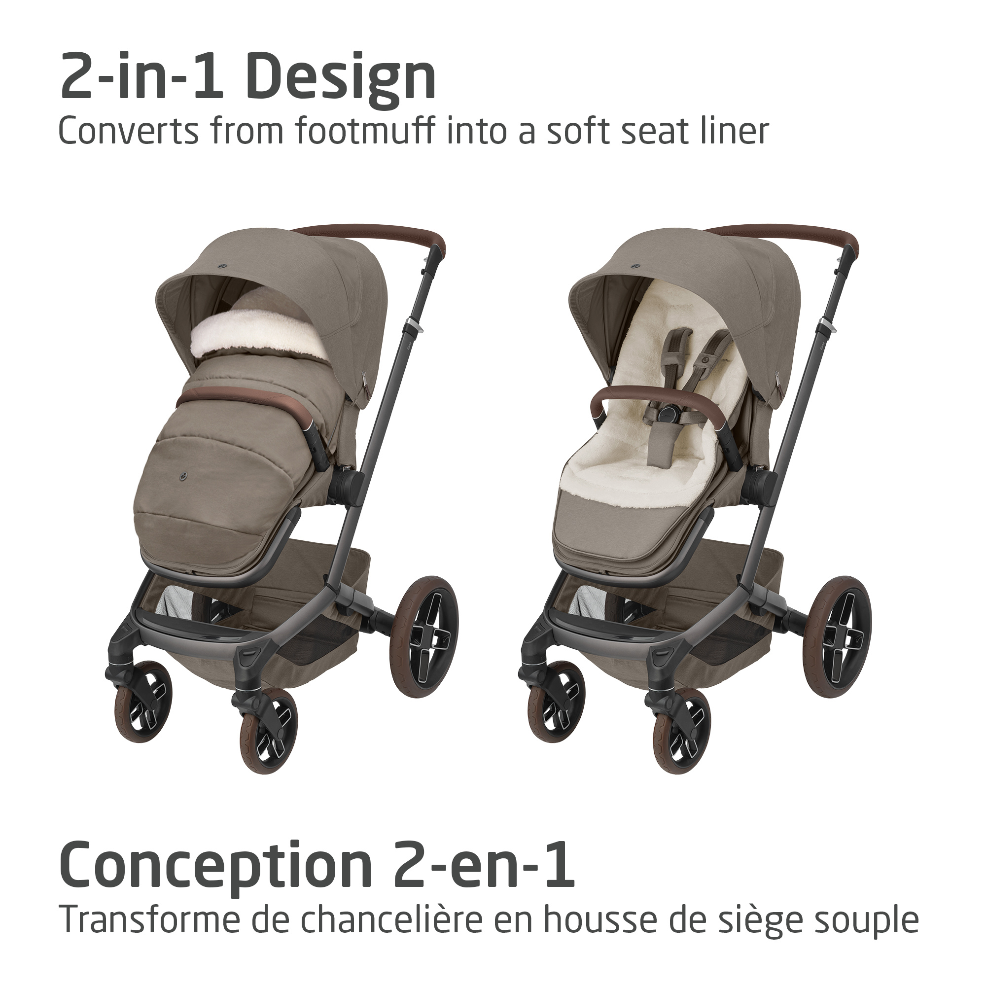 MAXI COSI 2-in-1 Footmuff