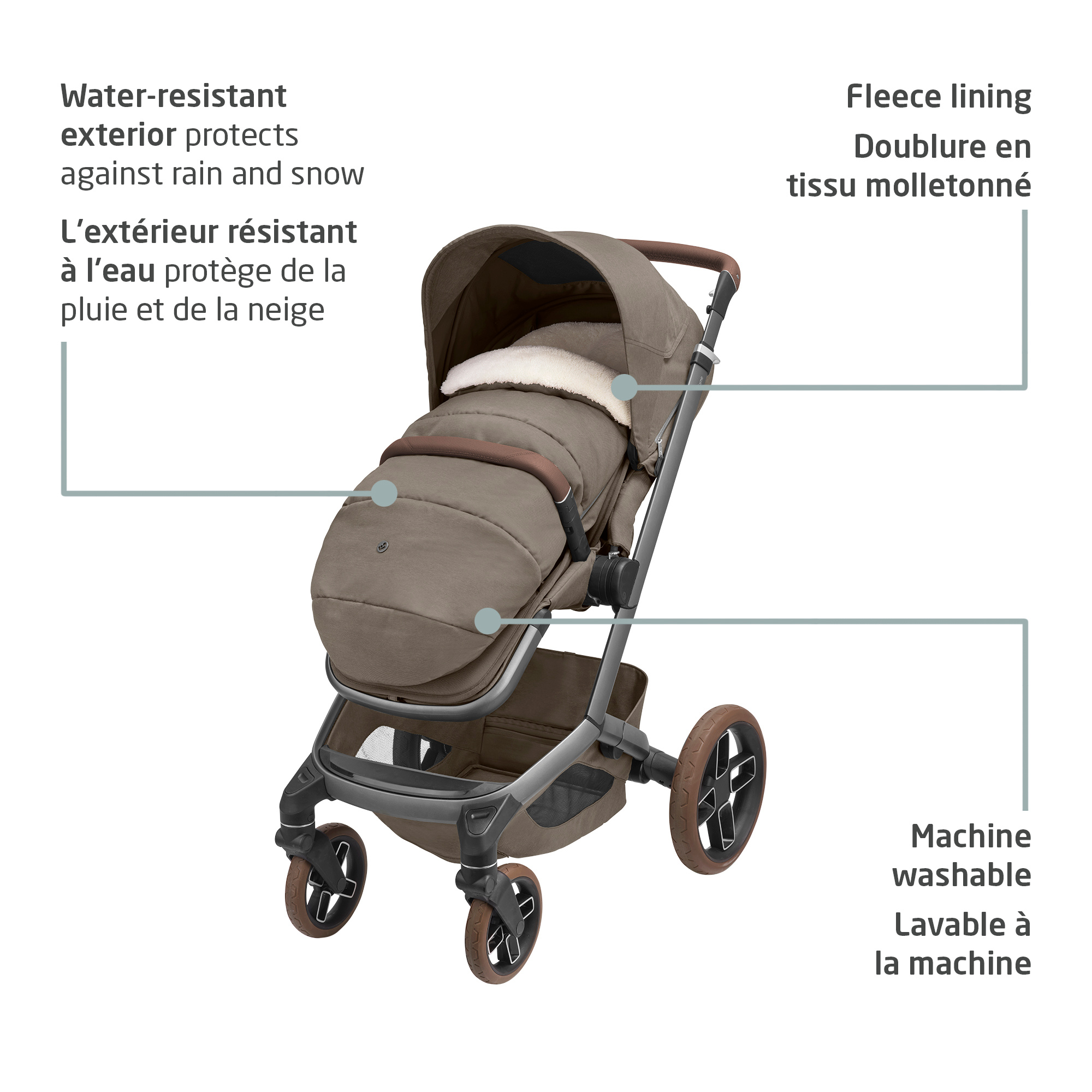 MAXI COSI 2-in-1 Footmuff
