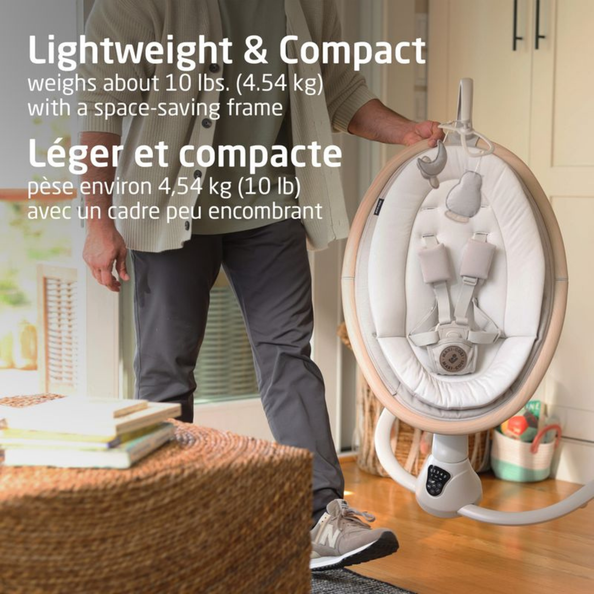 maxi cosi electric bouncer Maxi Cosi Cassia Swing | Lightweight & Luxurious