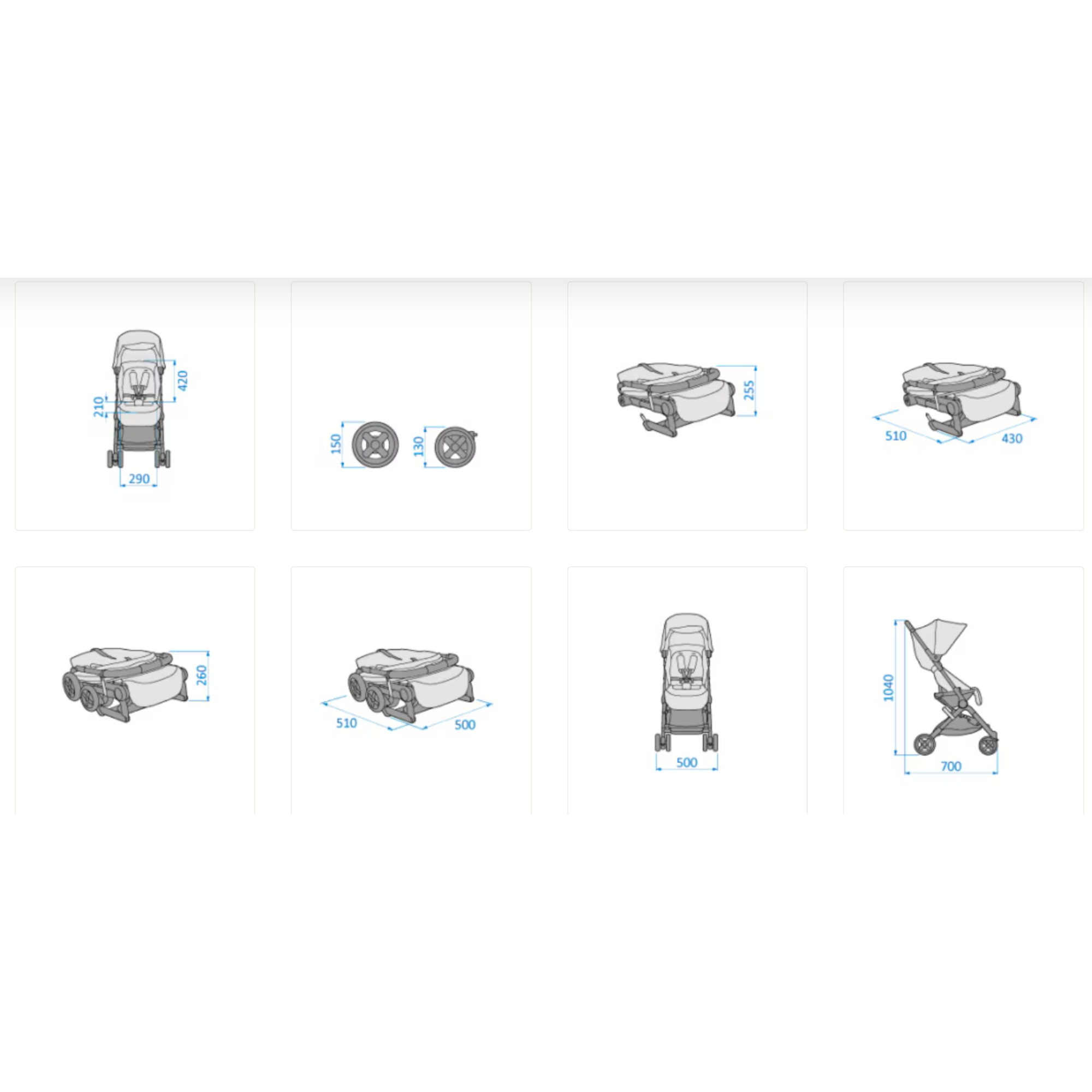 Poussette ultra-compacte MAXI COSI Lara 